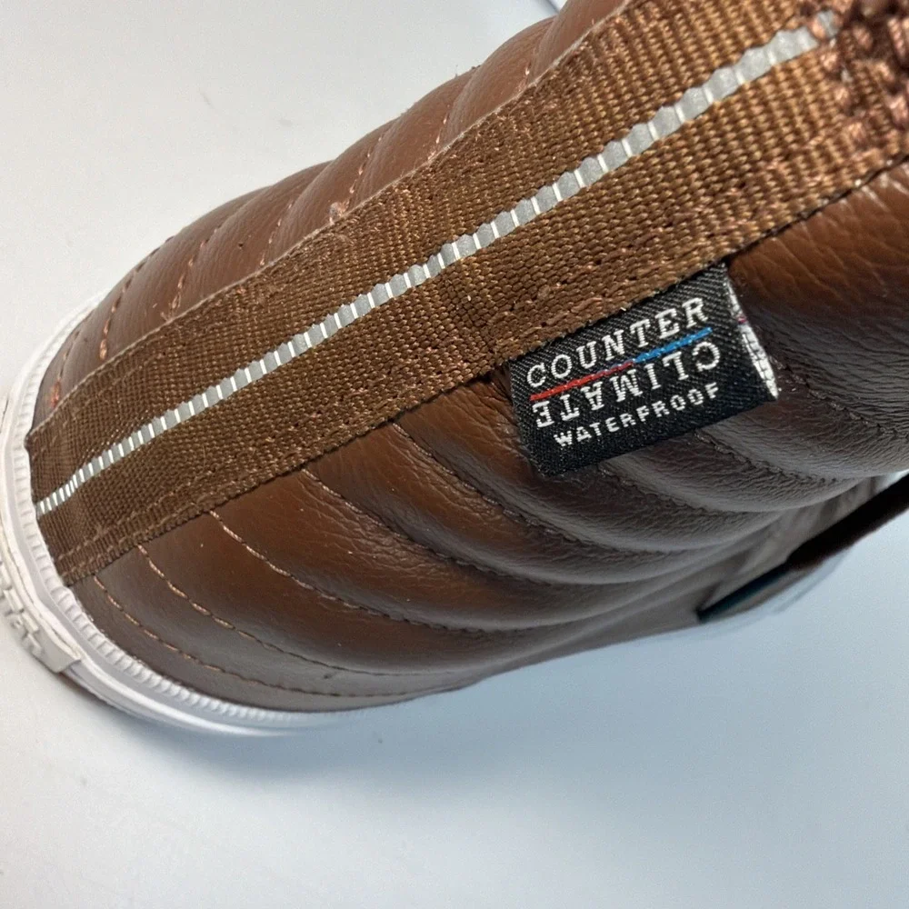 Size 10 - Converse Chuck Taylor All Star Equip Waterproof High Toadstool Tan